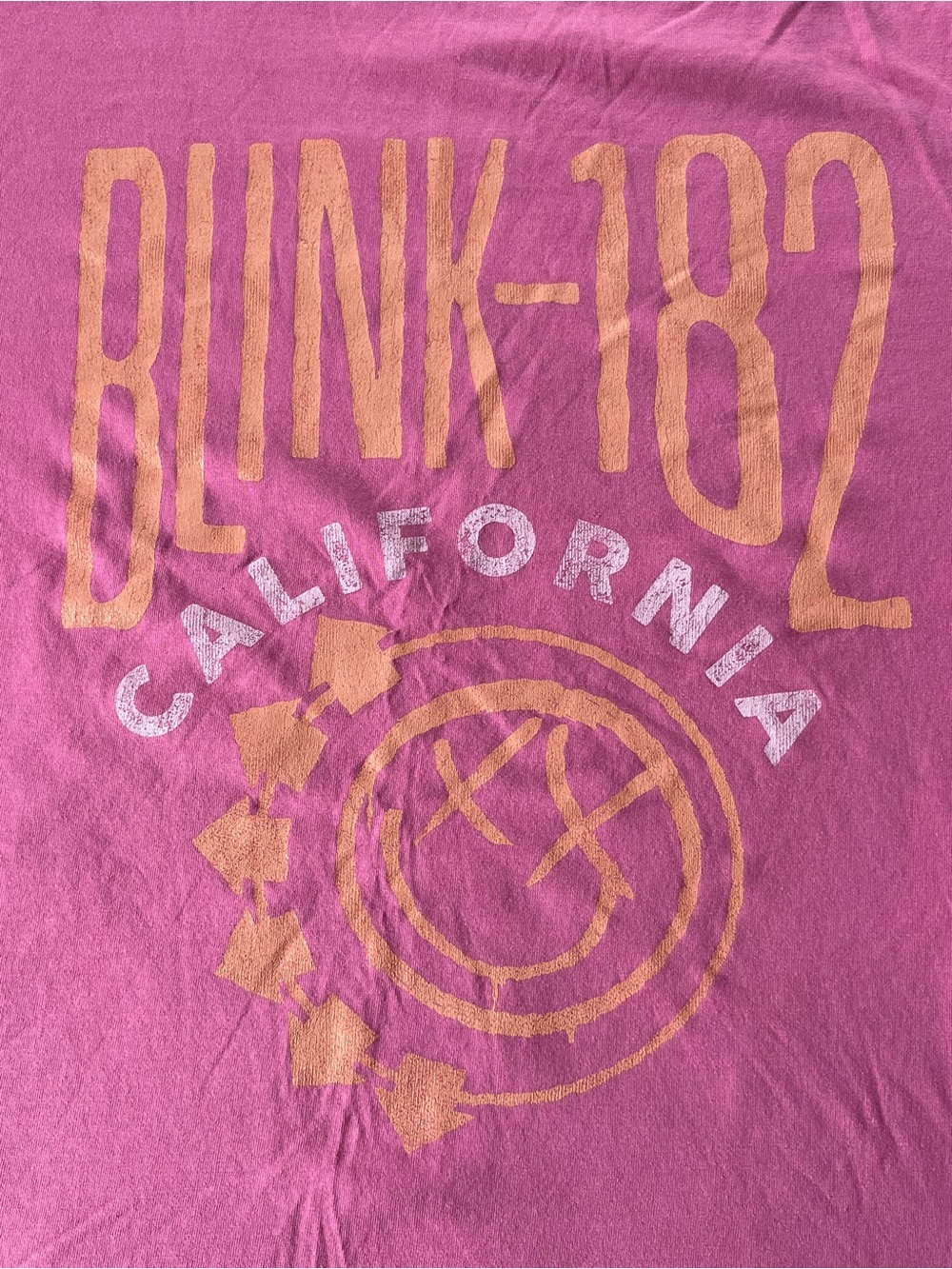 Blink-182 T-Shirt in Pink - Picture 5 of 5